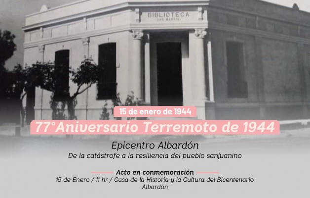 «Epicentro Albardón», de la catástrofe a la resiliencia del pueblo sanjuanino