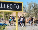 “Paseos en bicicleta”, una propuesta turística que recorre el paraje de la Difunta Correa