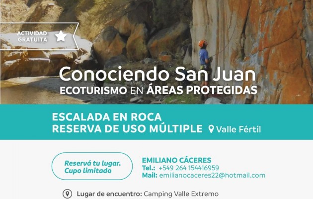 El Parque Natural Valle Fèrtil, un circuito elegido para disfrutar del turismo interno de San Juan