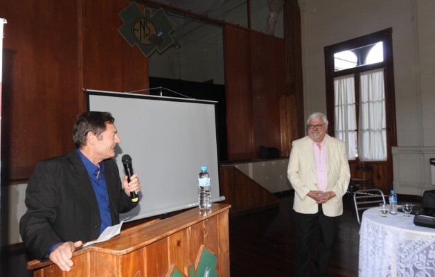 Ricardo de Titto presentó la última edición de Yo, Sarmiento, en la ciudad de San Juan