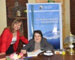 Yolanda Hadad en Barreal: un libro que atesora las vivencias y costumbres de la entrañable localidad sanjuanina