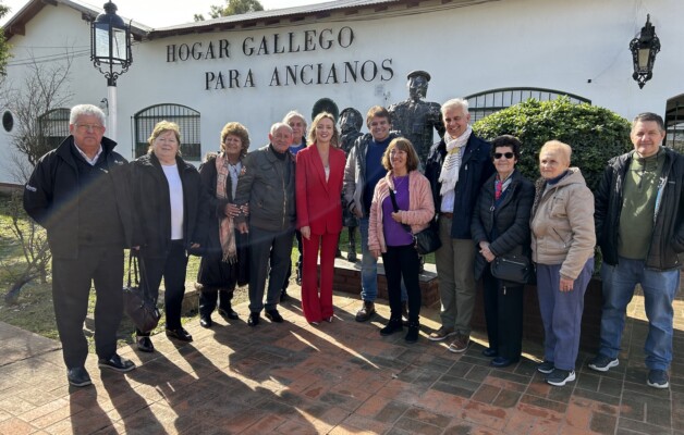 Fabiola García participó en un encuentro con mujeres distinguidas con el galardón ‘A Barca de Sálvora’ en Buenos Aires