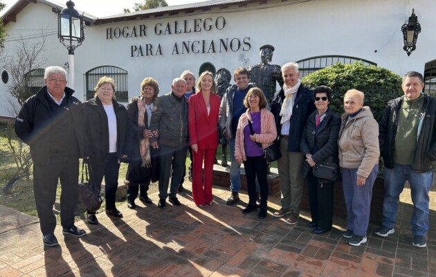 Fabiola García participó en un encuentro con mujeres distinguidas con el galardón ‘A Barca de Sálvora’ en Buenos Aires