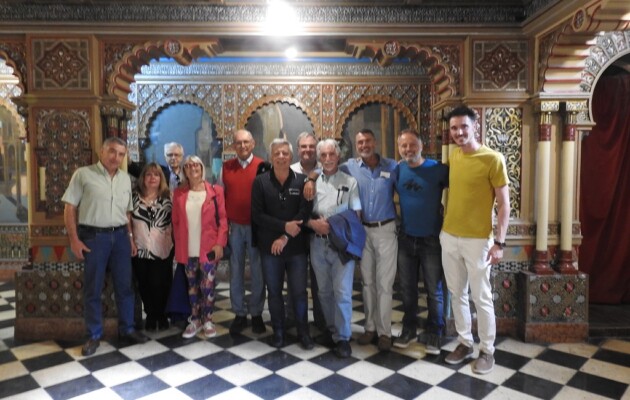 La Asociación de Pilotos de Líneas Aéreas (APLA) organizó una visita al Club Español de Buenos Aires