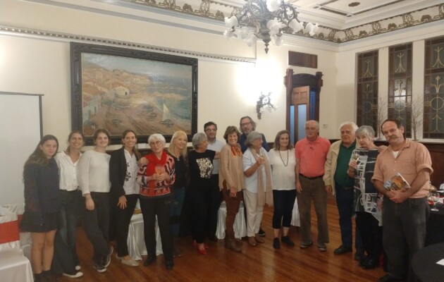 El Centro Soriano Numancia recibió a la historiadora Sofía Goyenechea, en el Club Español de Bs. As.